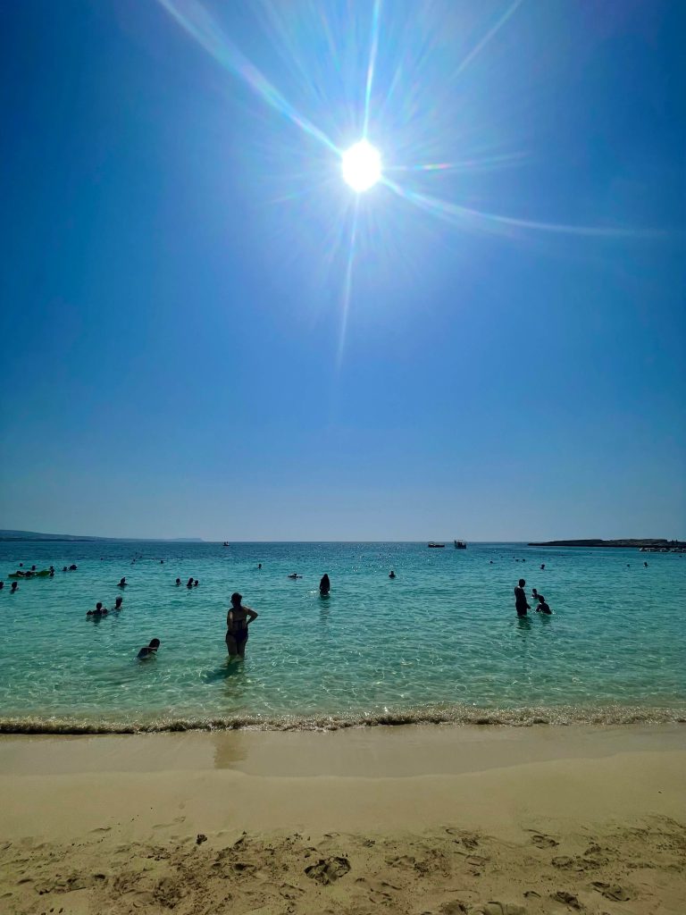 Makronissos beach