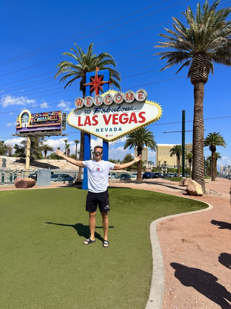 Najznámejší nápis vo Vegas - Welcome to Fabulous Las Vegas