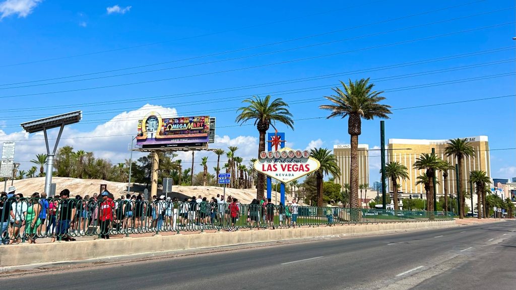 Najznámejší nápis vo Vegas - Welcome to Fabulous Las Vegas