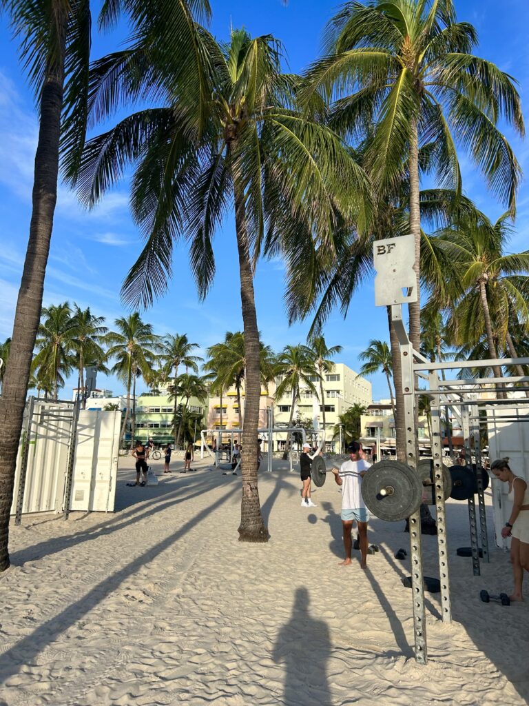 Fitko na Miami Beach