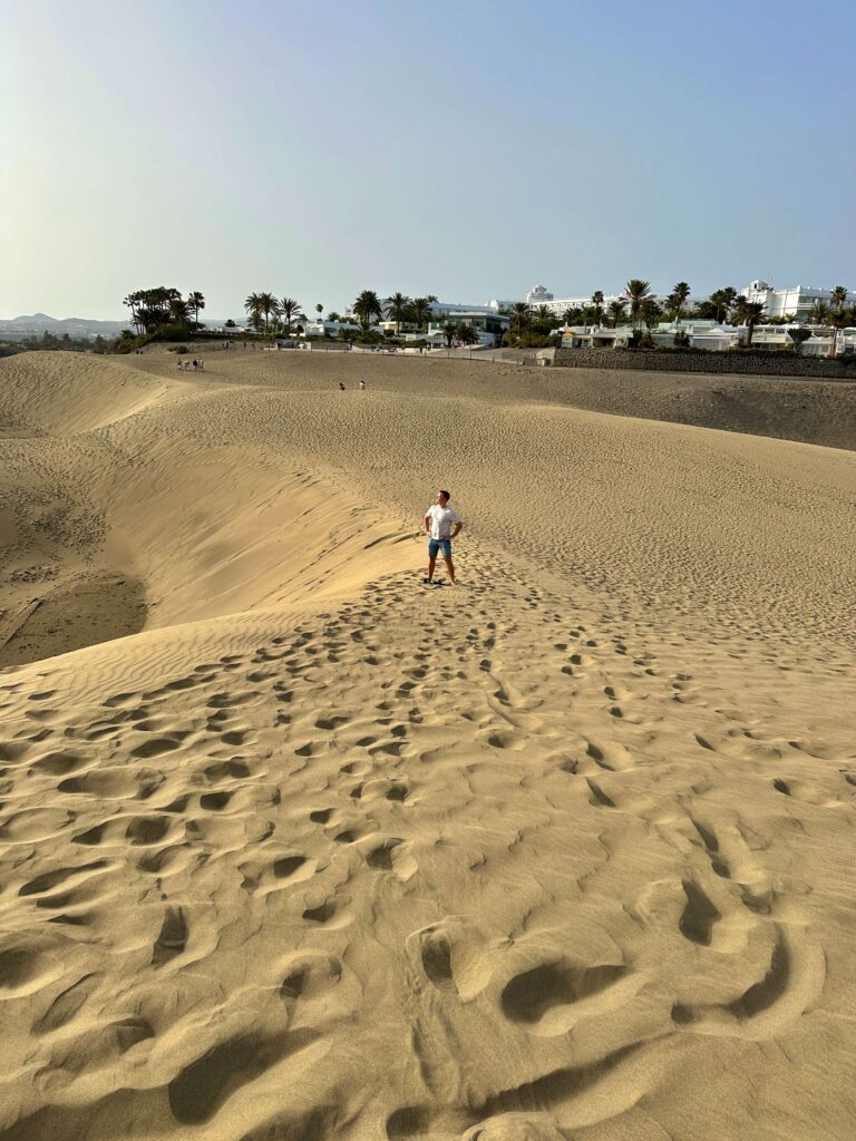 duny v Maspalomas