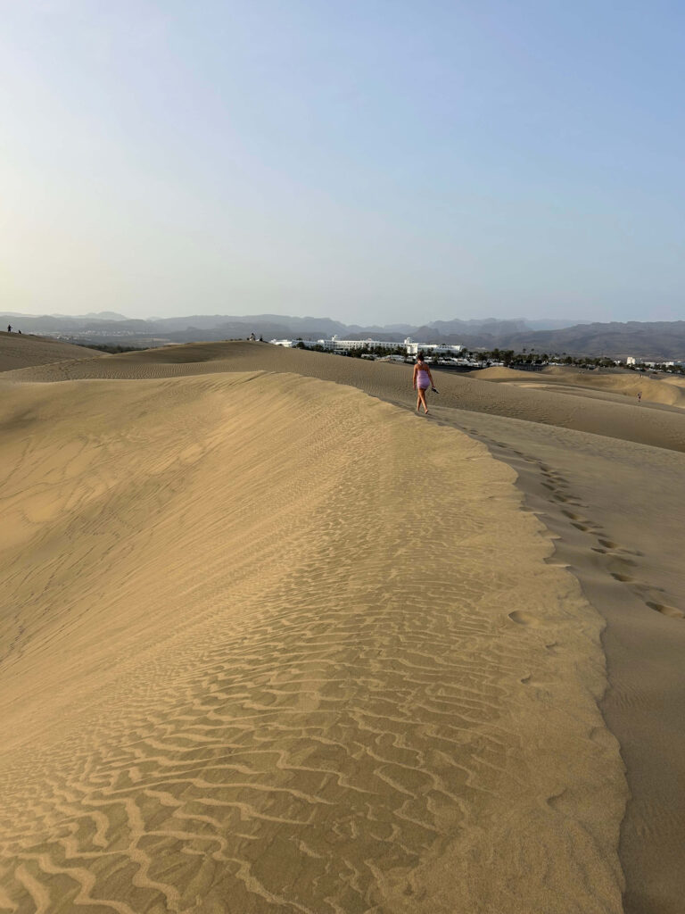 duny v Maspalomas